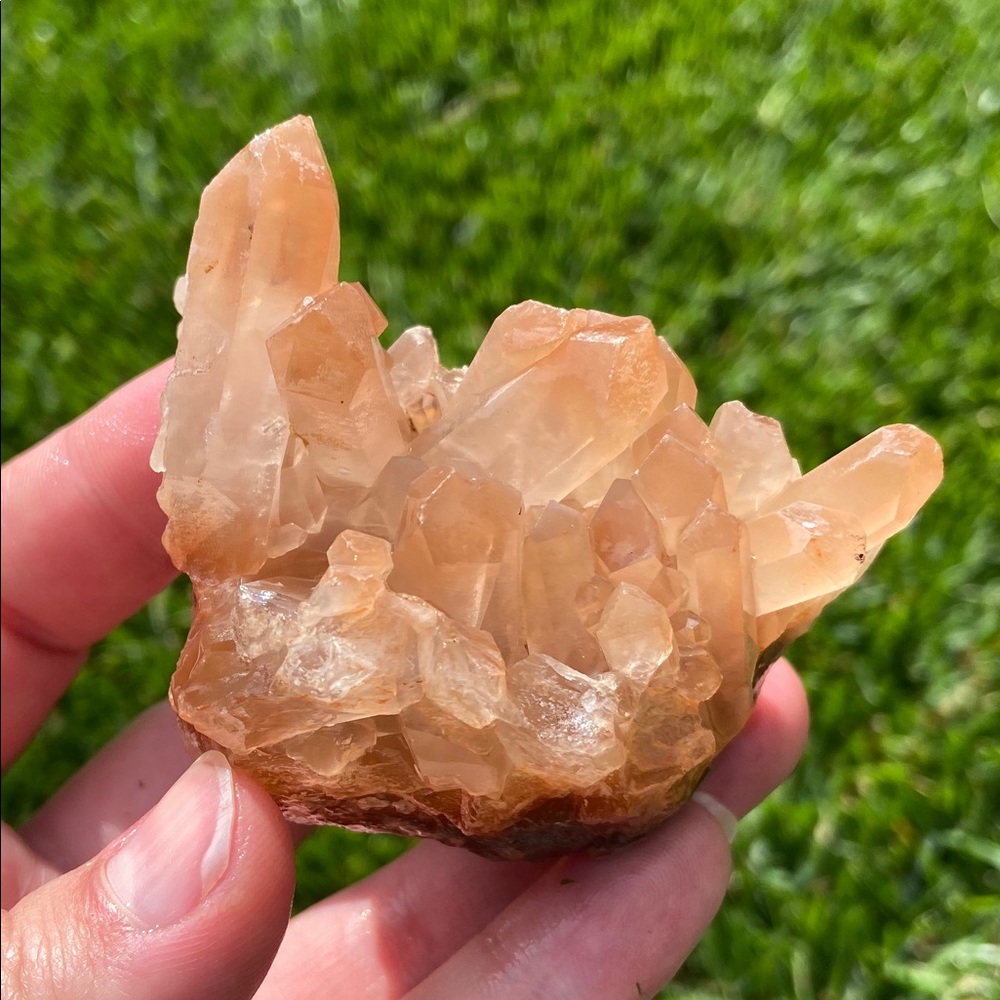 Peach Quartz Cluster